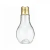 Water Bottles Innovative Light Bulb Drink Juice Cute Creative Glass Bottle Juicer Milk Summer Gifts For Kids Boys Girls