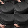 Car Seat Covers 1PCS Front Cover PU Leather Cars Cushion Waterproof Protector Universal Chair Pad Mat Auto Accessories