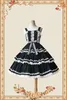 Lässige Kleider, süßes mehrlagiges Lolita-Partykleid, klassisches dreistufiges Cake Tree JSK von Infanta