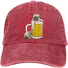Бейсбольная кепка Мопсы Пьяные слишком много Джинсовые шляпы Регулируемые шляпы дальнобойщика Кепка для папы