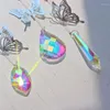 Garden Decorations Crystal Prisms Hanging Rainbow Chaser Window Wind Chime Tree Of Life Car Art Pendant Home Decoration