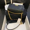 10A Designer Shoulder bag Sheepskin Chain bag Genuine leather Corssbody Bag 25CM Delicate knockoff Flap Bag With Box YC269