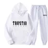 Fato de treino masculino tech trapstar tracksuits com capuz Europa American Basketball Football Rugby de duas peças com calças femininas de manga comprida com capuz primavera 2024