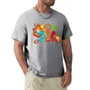 Magliette da uomo Alan Becker Five Stick Figures con Fire Mouse Piccone T-shirt Camicia in edizione personalizzata Designer Uomo