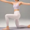 Designer Luxury Luu Leggings Kvinnors träning Fitness Naken Yoga Pants Kvinnor Hög midja
