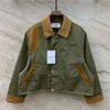 Men's Jackets Ce23 Autumn/winter Corduroy Lightweight Cotton Jacket with a Classic Loose Style, Can Be Sweet or Salty