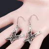 Dangle Earrings Gothic Knife Dagger For Women Stainless Steel Silver Color Drop Earring Creative Jewelry Pendientes Mujer Pequenos