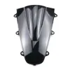 MOTORCYCLE CLEAR Black Double Bubble vindrutan Vindrutan ABS för Honda CBR1000RR 2017-2019