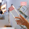Water Bottles Pc Cup Modern Square Unique Student Kitchen Bar Supplies Selling High Temperature Resistance