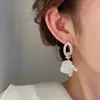 Серьги с серьгами корейские модные украшения 14K золотосека