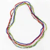 Hanger Kettingen 2024 Mode Kleurrijke Rijst Kralen Bloem Choker Ketting Voor Vrouwen Korte Chic Sleutelbeen Keten Meisjes String Parel Zomer