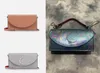 2024 Neue Farbe Mode Luxus Frauen Rivet Evening Bag Persönlichkeitskopf geprägt Haltebühne Umschlag Umhängetasche Straße Trend Kopf Echtes Leder Clhandbag mit Kiste