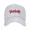 قبعات الكرة الشخصية berserker البيسبول قبعة الشمس حماية الشمس النساء الرجال قابلة للتعديل Kentarou Miura Manga Dad Hat Autumn Snapback