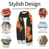 Scarves Tassel Scarf Large 196 68cm Pashmina Winter Warm Shawl Wrap Bufanda Female Bacon And Eggs Cashmere