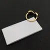 Nuovo anello di design di lusso per anello da donna Anelli in ottone dorato Fornitura di gioielli di moda per donna