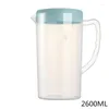 Butelki wodne dzban z napojami z napojami Mimosa karafe dzbany Kettle zimne napoje herbata lodowa plastikowa