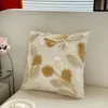 Pillow Tufted High-quality Canvas Handmade Carpet Embroidered Sofa Thick Thread Sitting Decoration Home