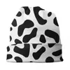 Berets Leopard Skin Imprimé Skullies Bons de bonnet Caps Fashion Hiver Men de chaud Femmes Chapeau tricoté Adulte Unisexe Chapet Bonnet Animal Cheetah Animal