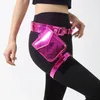 Midjepåsar Belt Bag Mini Leg Sports Fitness Running med Yoga Pants Headset Lipstick Fanny Pack Purse