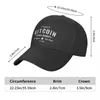 Ball Caps Satoshi Nakamoto in Crypto We Trust Baseball Cap Men Kobiety Regulowany blockchain tatę hat ochronę przeciwsłoneczną kapelusze kapelusze