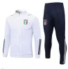 2023 2024 Italie Survetement Survetement Demi-Zip Combinaison De Football 23 24 Italia Survêtements De Football Homme Et Enfants Ensemble Veste Chandal Futbol Italiana Sportswear