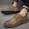 Britischen Stil Männer Leder Freizeitschuhe Klassische Mann Oxford Schuhe Neue Ankunft Mann Hochzeitskleid Schuhe Elegantes Formale Turnschuhe