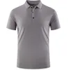 Lu Sports – Polo à manches courtes pour hommes, séchage rapide, anti-transpiration, haut court, SL12, grande taille 5XL, 326