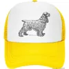 Cocker Spaniel Trucker Hat Mesh Cap Léger Réglable Snapback Hip Hop Chapeaux pour Hommes et Femmes