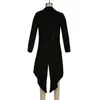 Heren trenchcoats Mode heren slipjas Herenjas Victoriaans Zwart Ademend Retro S-4XL Maat Steampunk Kleding Comfortabel