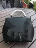 Designer de luxo bolsa feminina de couro genuíno com zíper bolsa carteira crossbody saco preto alça de ombro caixa saco