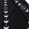 Abrigos de zanjas para hombres Hombre Manto Terciopelo Capa Capa Chaqueta Wicca Robe Medieval Cape Shawl Halloween Ópera Cosplay Wizard Traje Bordado