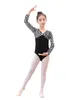 Stage Wear 2024 Autumn And Winter Chinese Practice Leopard Print Dance Costumes Dress For Children Women