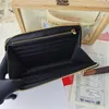 2024 new multi-card function wallet fashion handbag women's long pattern purse mini wallet credit card holder coin purse with box and dust bag