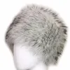 Berets DANKEYISI Women's Faux Fur Hat For Winter With Stretch Cossack Russian Style Warm Cap