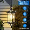 Chandeliers Rubbed Bronze 16.7'' Outdoor Chandelier For Porch Hanging Lights Lantern With Adjustable Chain Anti-Rust