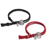 Bracelets de charme 1pc main chanceux couple corde rouge avec perles dorées accessoires de l'année du zodiaque chinois