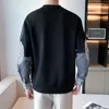 Erkek Tişörtleri Giyim Kıyafet Çizelgesi Top Siyah Sweatshirts Gömle Bir Ekim Harajuku Fashion XL SATIŞ SAĞLA GÜZELLİK KIŞ