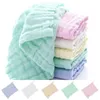 Serviette bébé débarbouillettes en mousseline de coton serviettes pour le visage 5 paquets de débarbouillettes douces sur la peau sensible absorbantes pour garçons filles 12x12 pouces