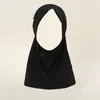 Scarves Islamic Women Headscarf Muslim Solid Color Turban Arab 50 40CM Wear Directly Instant Hijab Cozy Khimar