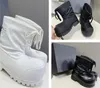 Ski parisien Bottes de neige épaisses relâtres à crampons de dentelle de dentelle de dentelle 2023 Automne / hiver Nouvelle bottes courtes Big Boots