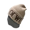 152230 gorros de inverno chapéu de lã moda luxo carta bordado design malha chapéu de alta qualidade gorros femininos gorros chapéus
