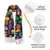 Scarves Autumn Winter Warm Colorful Religious Hearts On Fire Fashion Shawl Tassel Wrap Neck Headband Hijabs Stole