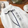 Women's Blouses Spring Autumn Preppy Style Women Long Sleeve Turn-down Collar Casual Shirts Embroidery Cotton Blouse Female Tops V434