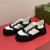 2023 popular biscuit shoes thick-soled 100 towers inner heightening sports casual small white shoes men's and women's same leather couple shoes