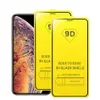 2024 Hochwertige 9D-Abdeckung aus gehärtetem Glas, Vollkleber, 9H-Displayschutz für iPhone 15 14 Pro Max 13 12 11 XS XR X 8 plus Samsung S23 S22 S20 FE S21 Plus A53 A73 5G