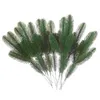 Decorative Flowers Simulated Pine Needle Stem Faux Needles Stems Plants Fake Greenery Green Plant Flower Arrangement