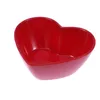 Plates Salad Bowl Heart Shaped Melamine Mixing Bowls Dessert Snack Tableware Dish Seasoning For Home (