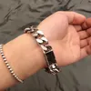 Brand New Fashion Jewelry Stainless Steel Bracelets Bangles pulseiras Bracelets For Man and Women with Gift box 5 colors259L