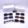 Sunglasses Designer Designer for Women Men Fashion Classic Sunglasized Pilot特大のフレームサングラスUV400アイウェアPCポラロイドメガネ1116 1EPG