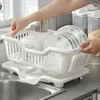Strażowe naczynia do przechowywania kuchennego stojaki na blat miski drenażowe pałeczki pałeczki z łyżkami organizer